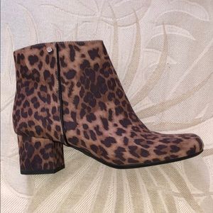 SAM&LIBBY leopard ankle boots